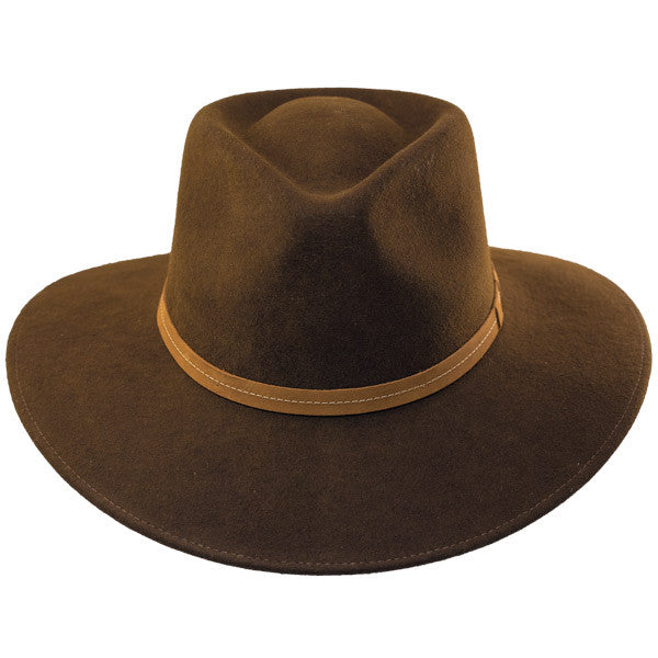 Bigalli - Australian Wool Felt Wide Brim Hat - Front
