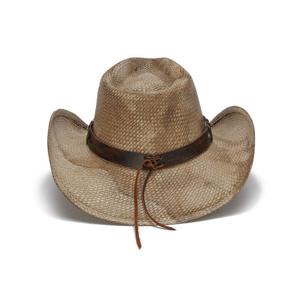 Stampede Hats - Rustic Longhorn Cowboy Hat - Back