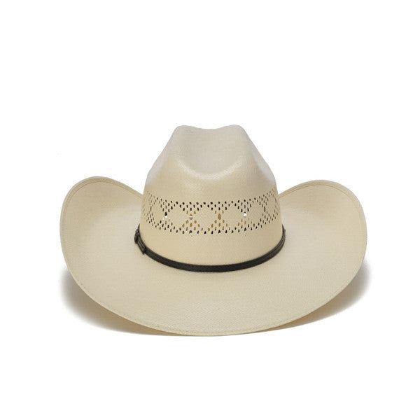 Stampede Hats - 50X Shantung Cowboy Hat with Diamond Conchos - Back