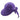 California Hat Company - Purple Sparkle Scoop Hat