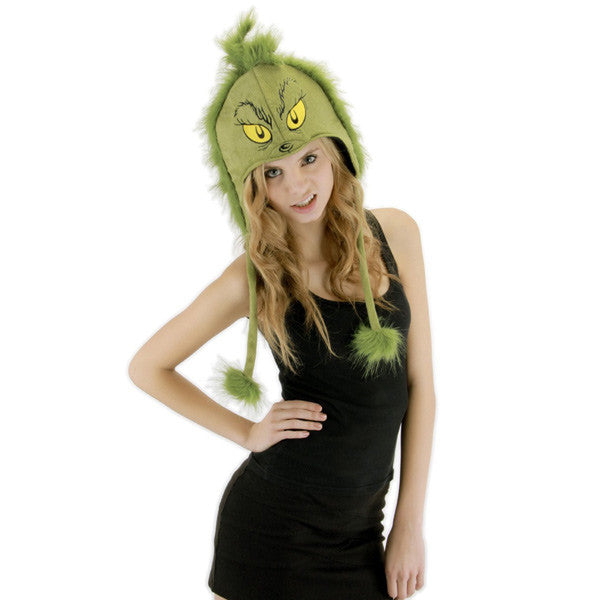 Elope - The Grinch Hoodie Hat - Stock Photo
