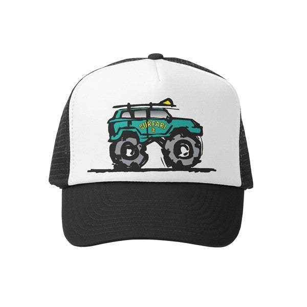 Grom Squad - Black Surfari Trucker Toddler Hat