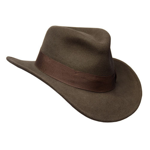 Dorfman Pacific - Indiana Jones Safari Fedora Hat (Side Profile)