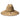 Kooringal - Hastings Surf Straw Lifeguard Hat (Natural) - Back