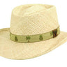 Scala - Palm Pineapple Raffia Gambler Hat