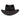 SM-26_Saint-Martin_Crushable_wool_felt_fedora_Black_Profile_front