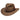 SM-26_Saint-Martin_Crushable_wool_felt_fedora_Brown_Profile