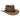 SM-26_Saint-Martin_Crushable_wool_felt_fedora_Brown_Profile_side