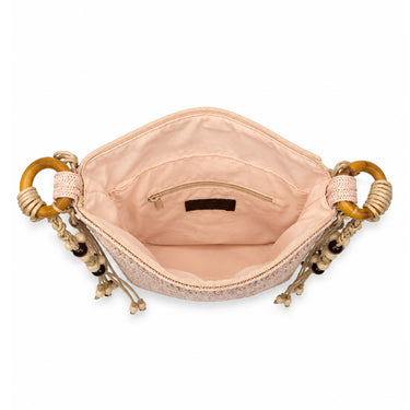 Saint Martin Paper Braid Handbag Baby Pink