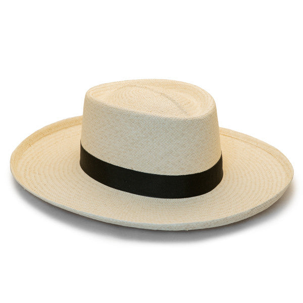 Scala - Masa Big Brim Grade 3 Gambler Panama Hat - Opposite Side