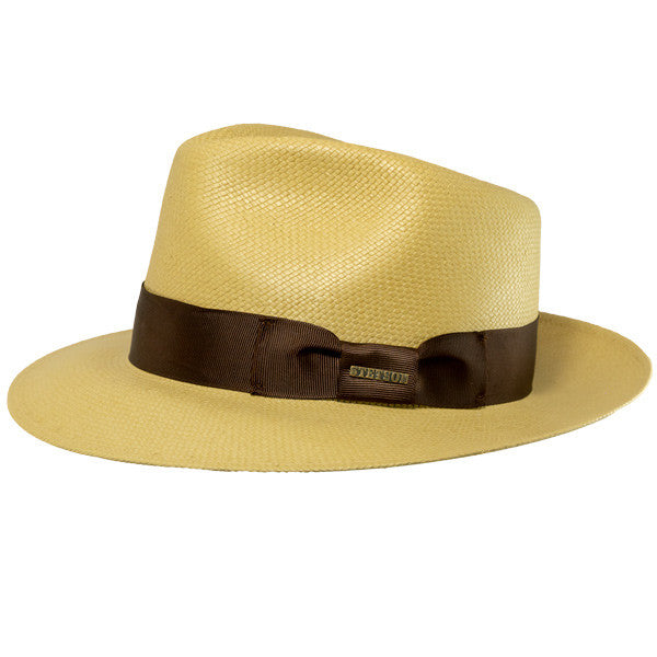Stetson - Adventurer Straw Hat in Butterscotch - Side