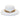 Sun 'N' Sand - Braided Up-Brim Beaded Hat in White - Back