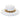 Sun 'N' Sand - Braided Up-Brim Beaded Hat in White - 