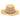 Sun 'N' Sand - Raffia Wide Brim Fedora Hat Natural - Back
