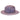 Sun 'N' Sand - Raffia Wide Brim Fedora Hat Blue - Side