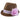 Something Special - Purple Straw Fedora with Ribbon and Flower