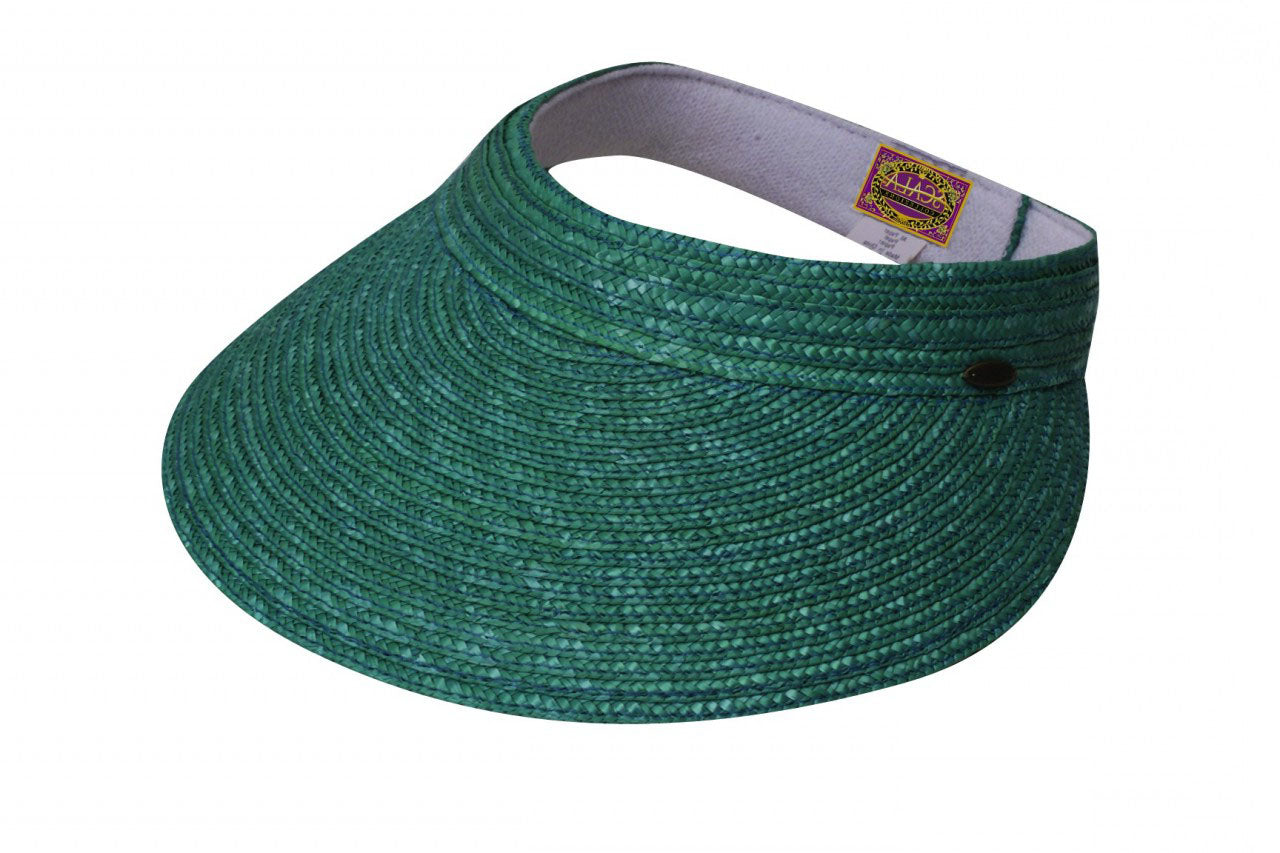 Scala Sewn Braid Visor – Hats Unlimited - Main Image