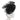 Jeanne Simmons - Three Flower Dish Headband Black