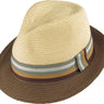 Henschel - Gentleman Two Tone Fedora Hat