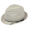 Jeanne Simmons - Lace Fedora Hat
