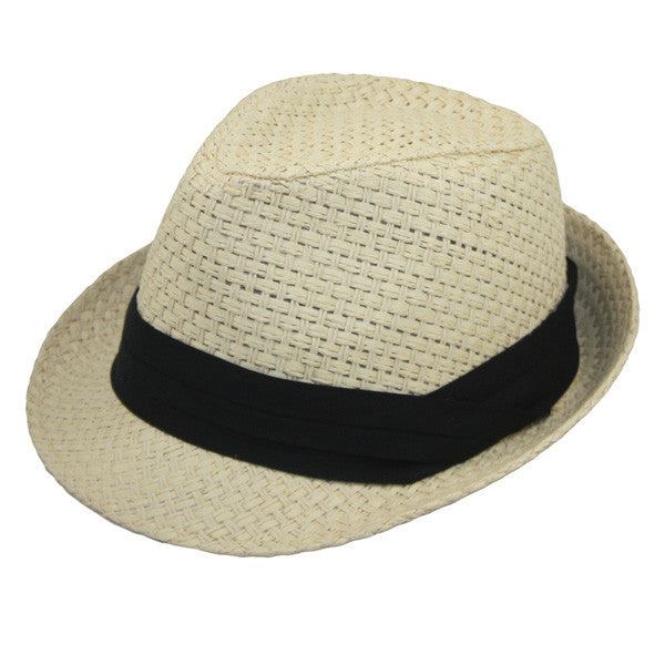 Jeanne Simmons - Ivory Unisex Toyo Fedora Hat