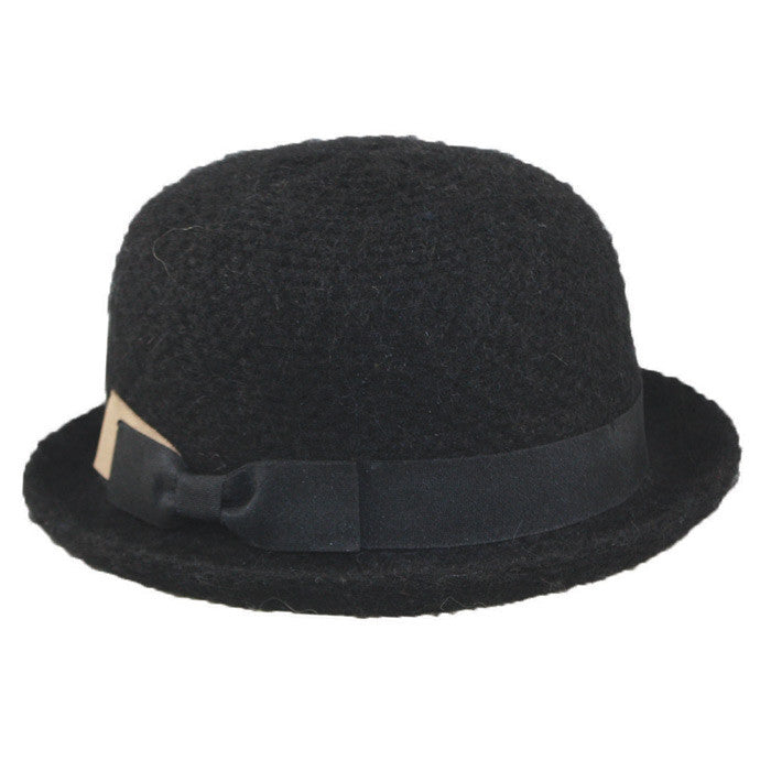 Jeanne Simmons - Yarn Bowler Hat Black
