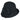 Jeanne Simmons - Wool Felt Cloche Hat Black