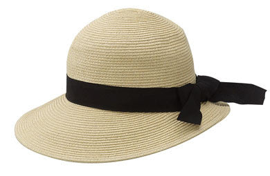Jeanne Simmons - Asymmetrical Sun Hat Tan