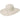 Jeanne Simmons - White Tweed 4" Brim Hat