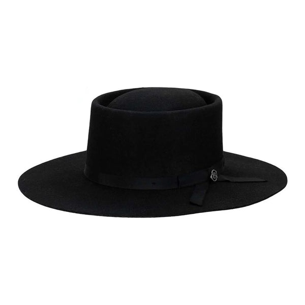 Cleobella Black Wide-Brimmed Hat Cleobella | Accessories | Cleobella Leon Tan Palm Hat Size  main image 4