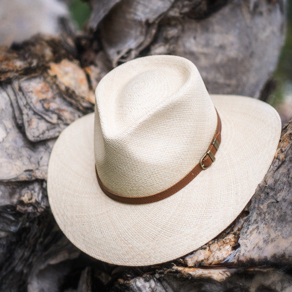 Bigalli - Australian Outback Panama Hat - Stock Image 2