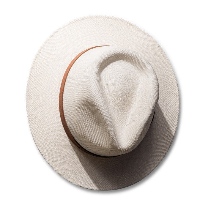 Bigalli - Ritzy Short Brim Panama Hat (Top)