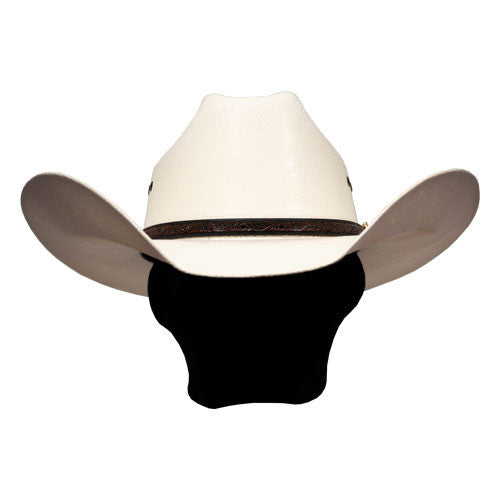Bullhide Hats by Montecarlo - 20X "Full Clip" Straw Cattleman Cowboy Hat (Model Front)