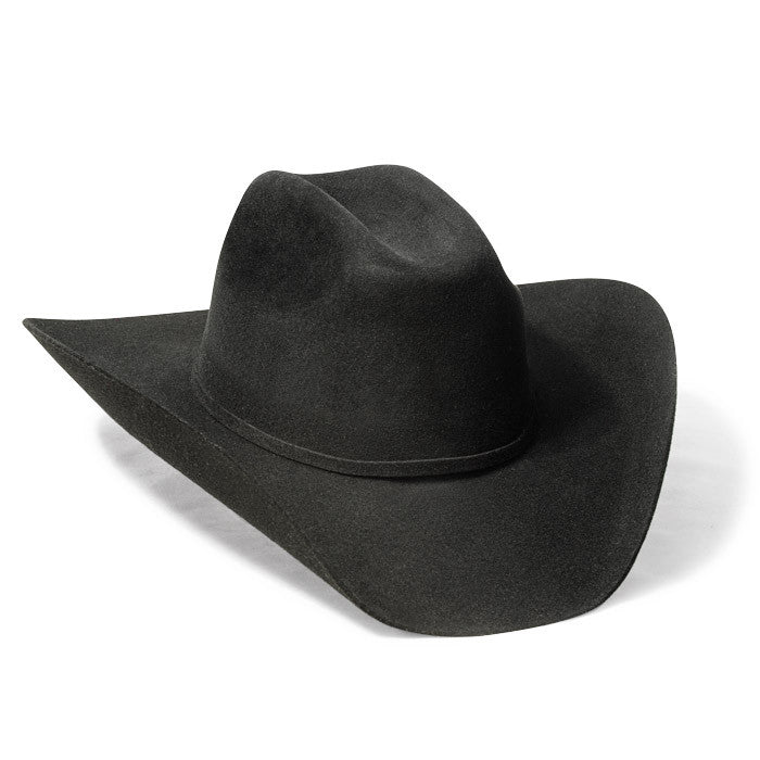 Bullhide Hats by Montecarlo - 8X "Legacy" Wool Felt Black Cowboy Hat (Opposite Side)