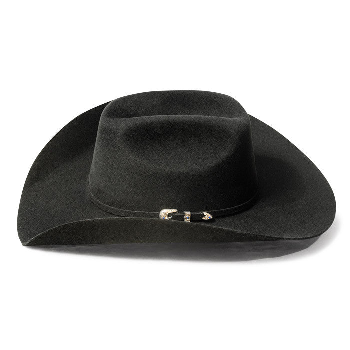 Bullhide Hats by Montecarlo - 8X "Legacy" Wool Felt Black Cowboy Hat (Side)