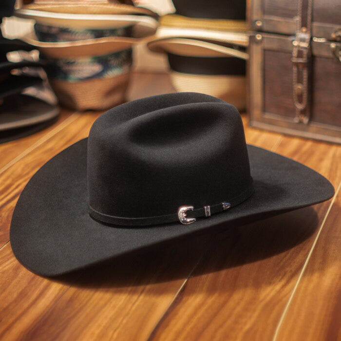 Bullhide Hats by Montecarlo - 10X "True" Beaver Felt Black Cowboy Hat (Stock Image 1)