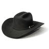 Bullhide Hats by Montecarlo - 10X "True" Beaver Felt Black Cowboy Hat 