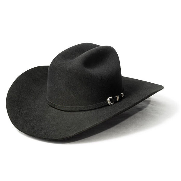 Bullhide Montecarlo Felt Black Western Hat with Braided Detail Bullhide by Montecarlo | 10X main image 2