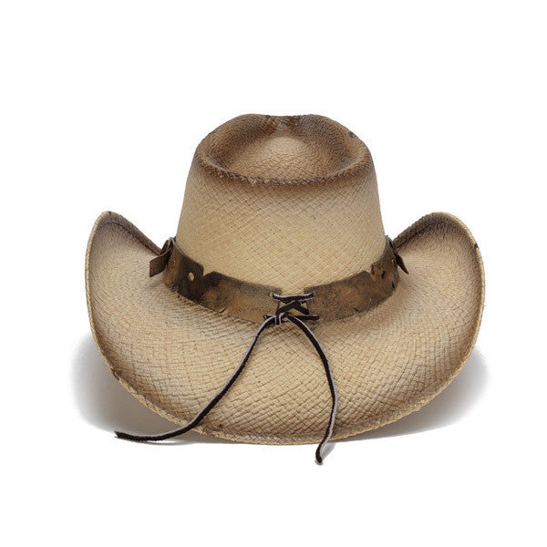 Stampede Hats - Antique Lone Star Distressed Cowboy Hat - Back