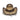 Stampede Hats - Heart Rhinestone Cowboy Hat - Back