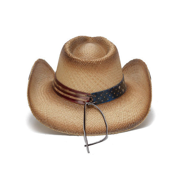 Stampede Hats - Eagle Wings USA Cowboy Hat - Back