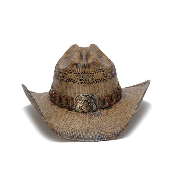 Stampede Hats - WANTED Cowboy Hat - Front