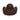 Stampede Hats - Filigree Brown Rhinestone Felt Cowboy Hat - Back