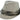 Kenny K - Grey Pinstripe Fedora Hat