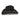 100X Wool Felt Black Cowboy Hat with Rhinestone Leather Trim - Side