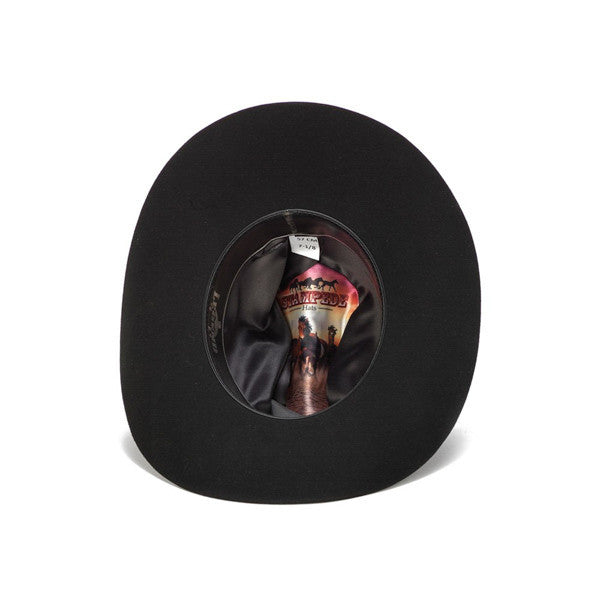 Stampede Hats | 100X Wool Felt Black Cowboy Hat with  display picture 1