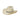 Stampede Hats - Bangora Straw 50X Western Hat with Nickel Accent Trim - Front Angle