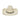 Stampede Hats - Bangora Straw 50X Western Hat with Nickel Accent Trim - Back