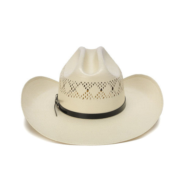 50X Shantung Cowboy Hat with Mini Conchos - Back