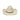 50X Shantung White Cowboy Hat with Leather Trim and Mini Conchos - Back
